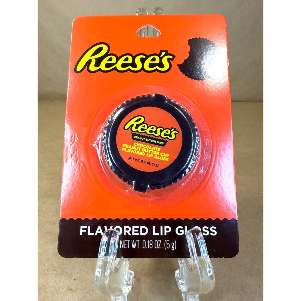 Reese's Peanut Butter Cups Chocolate Flavored Lip Gloss | Iconic | NEW